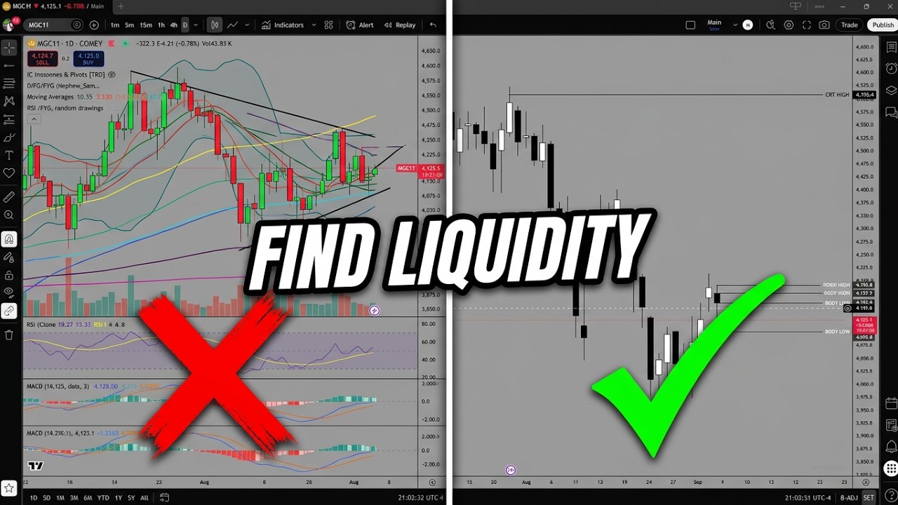 Easily Find Session Liquidity using CRT