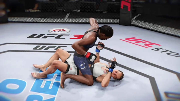 EA UFC 3 Michelle Swain (CAF) vs. Marion Reneau Hi...