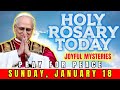 SUNDAY HOLY ROSARY - JANUARY 18, 2026 - THE GLORIOUS MYSTERIES OF THE ROSARY - POPE LEO XIV