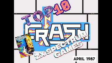Crash Top 10 ZX Spectrum games April 1987