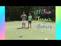 11 Fun Tennis Games and Exercises