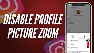 How To Disable Instagram Profile Picture Zoom in SECONDS! screenshot 5