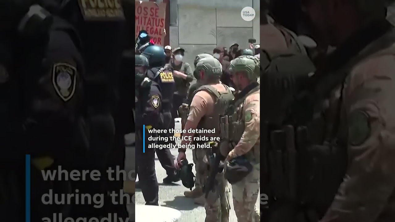 National Guard And Protesters Clash Over ICE Protests Shorts