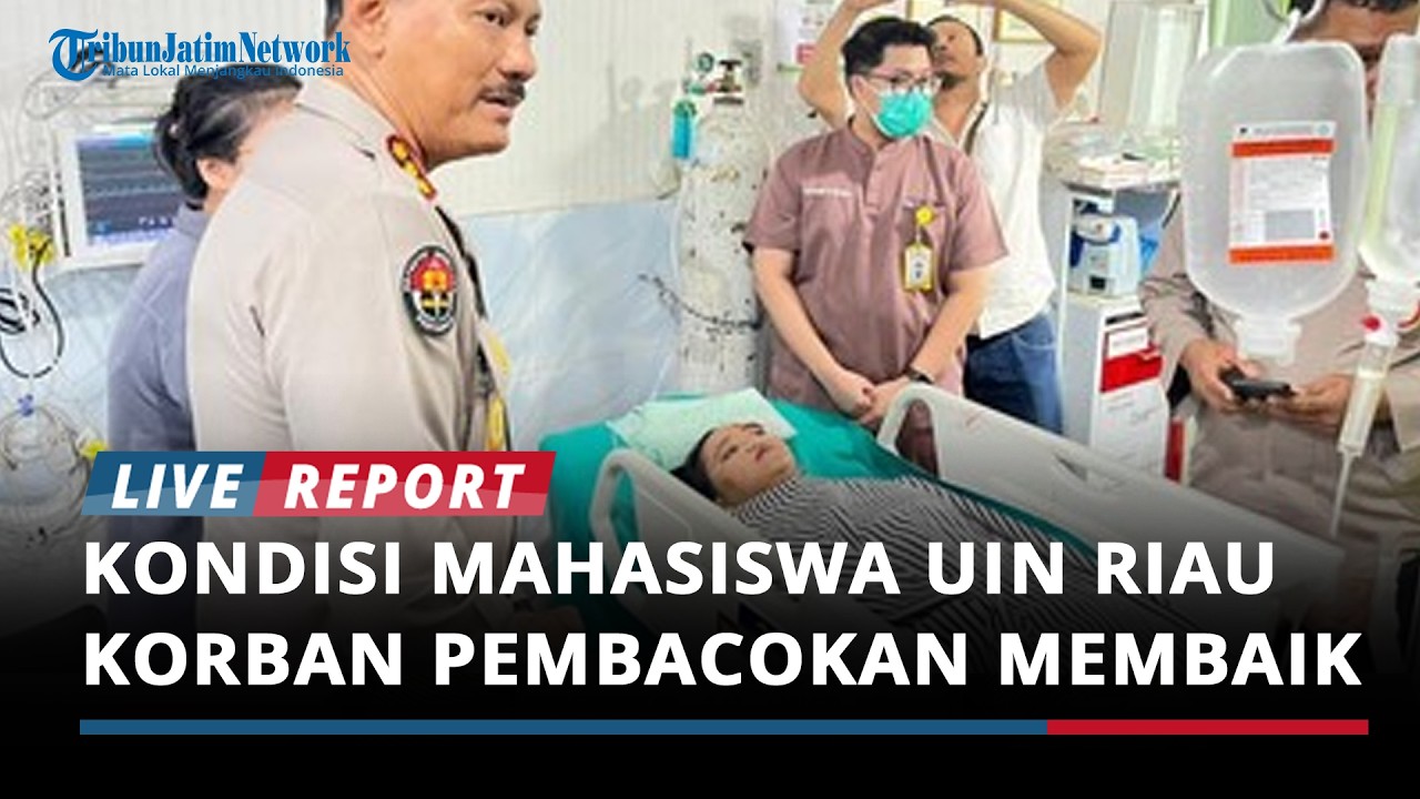 Kondisi Terkini Mahasiswi UIN Suska Riau Korban Pembacokan Membaik
