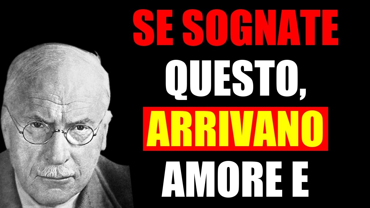 SOGNI QUESTO? QUALCUNO TI AMA NASCOSTO ma non lo SAI! La VERITÀ di Carl Jung