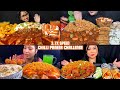 ASMR: Eating Chilli Paneer Masala Eating Challenge 😍😋 With Fried Rice and Momo paneer roll Mukbang🤤