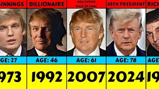 Evolution: Donald Trump From 1973 To 2024