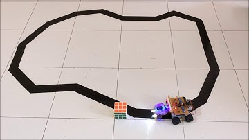 Dual-Mode Line Follower & Obstacle Detector Robot | Black Line Tracing Mode
