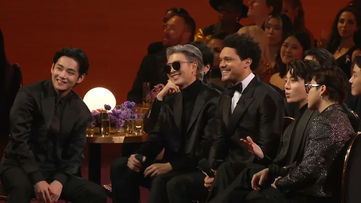 Watch BTS, TREVOR NOAH & Audience Reactions At The 2022 GRAMMYs