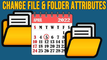 Change Your File and Folder Attributes Using the Attribute Changer GUI