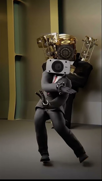 Speaker man dance VS.clock man dance (video made by @DOM_Studio )