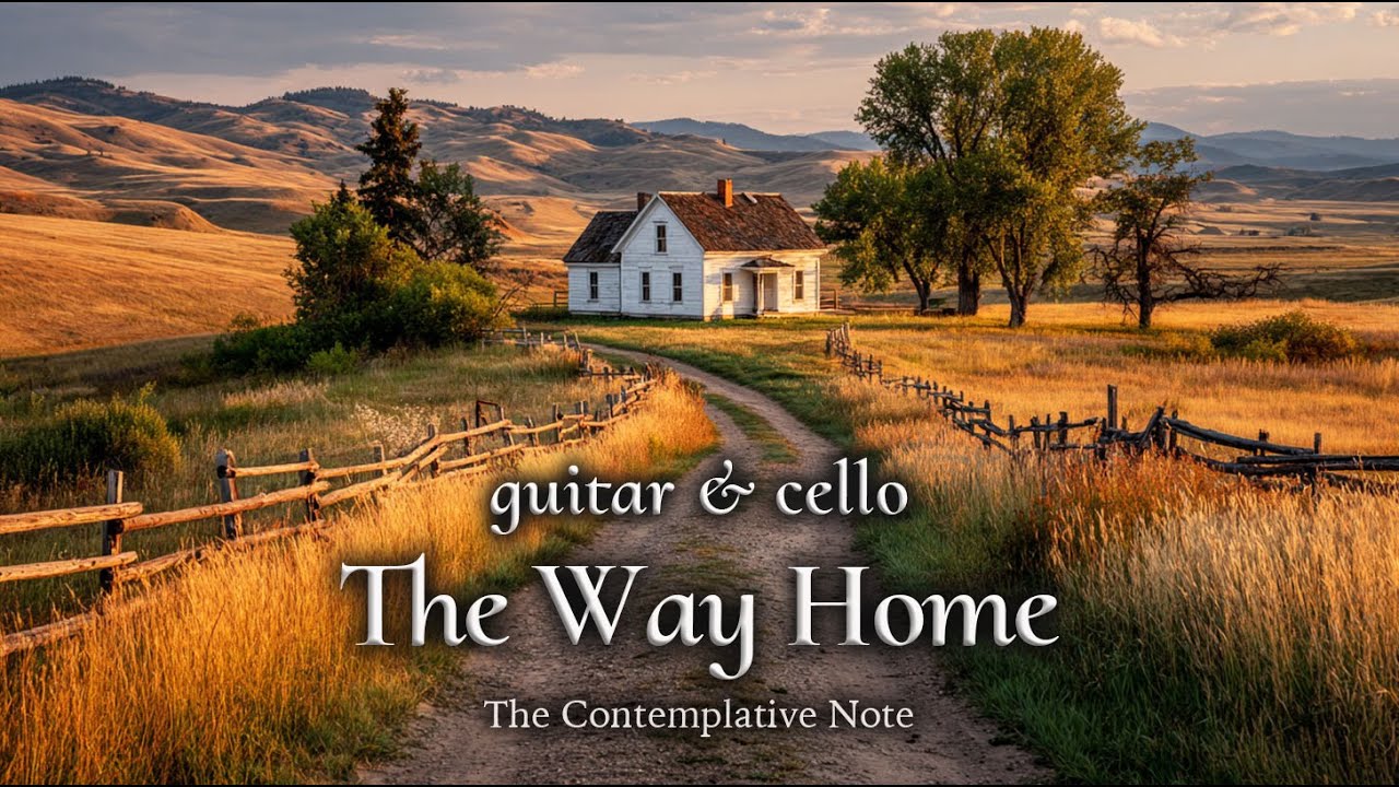 The Road That Leads You Home 🌿🎻 Gentle Guitar & Cello for Restful Evenings