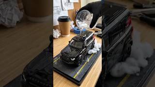 Land Rover Defender π³π₯ Frozen in Crystal Clear Resin!