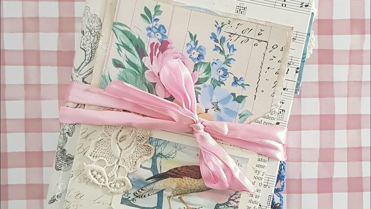 SOLD Flip Through Vintage Altered Book Using Amity Bloom Digitals ...
