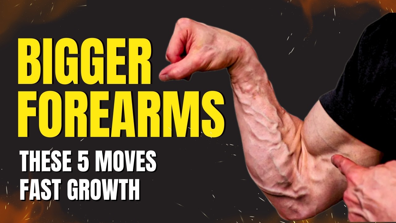 The ONLY 5 Forearm Exercises You Need for BIGGER Forearms - YouTube