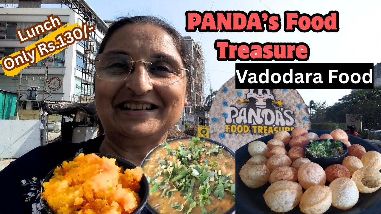 Panda's Food Treasure |Lunch Only Rs.130/- |Vadodara Food Vlog |@Discovering Duos