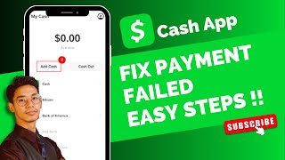 How to Fix Payment Failed Cash App !