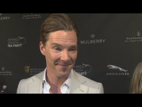 Benedict Cumberbatch and Michael Fassbender reflect on awards season at BAFTA Tea Party