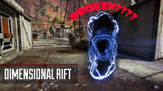 Wraith portal is broken as well