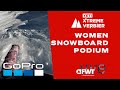 GoPro: FWT24 YETI Xtreme Verbier | POV Snowboard Women Podium