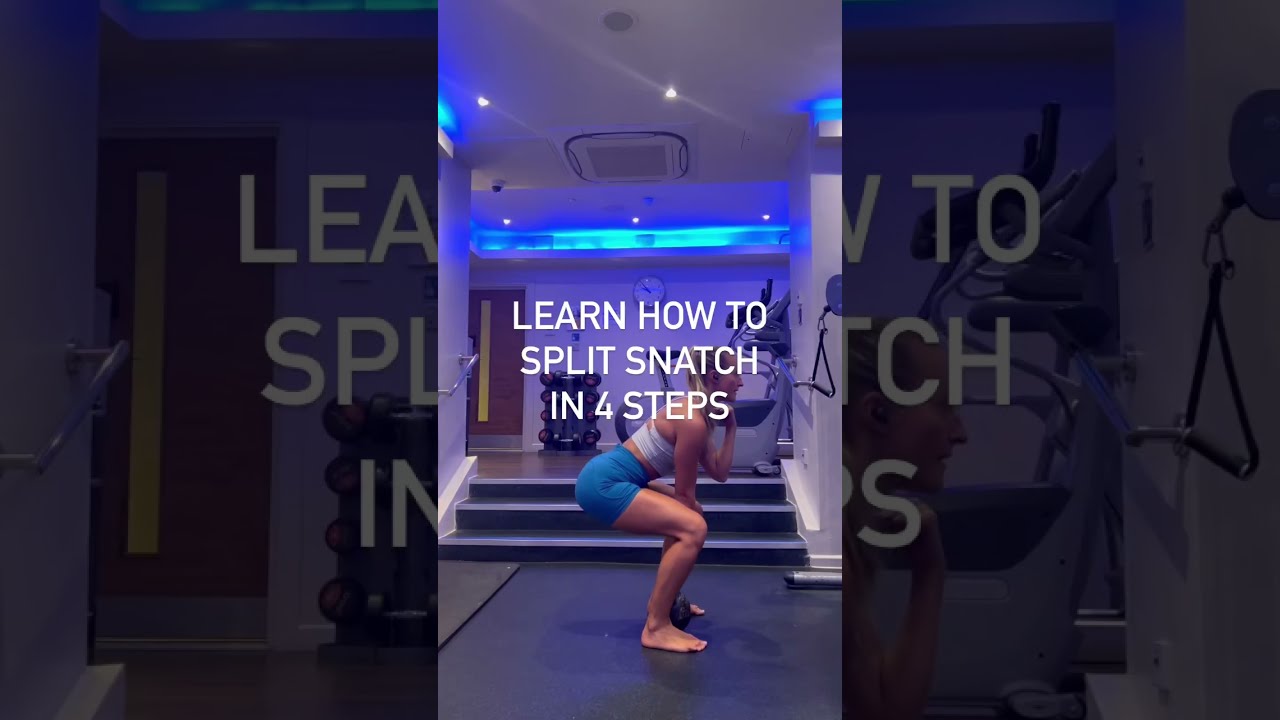 How to Kettlebell Split Snatch in 4 easy steps