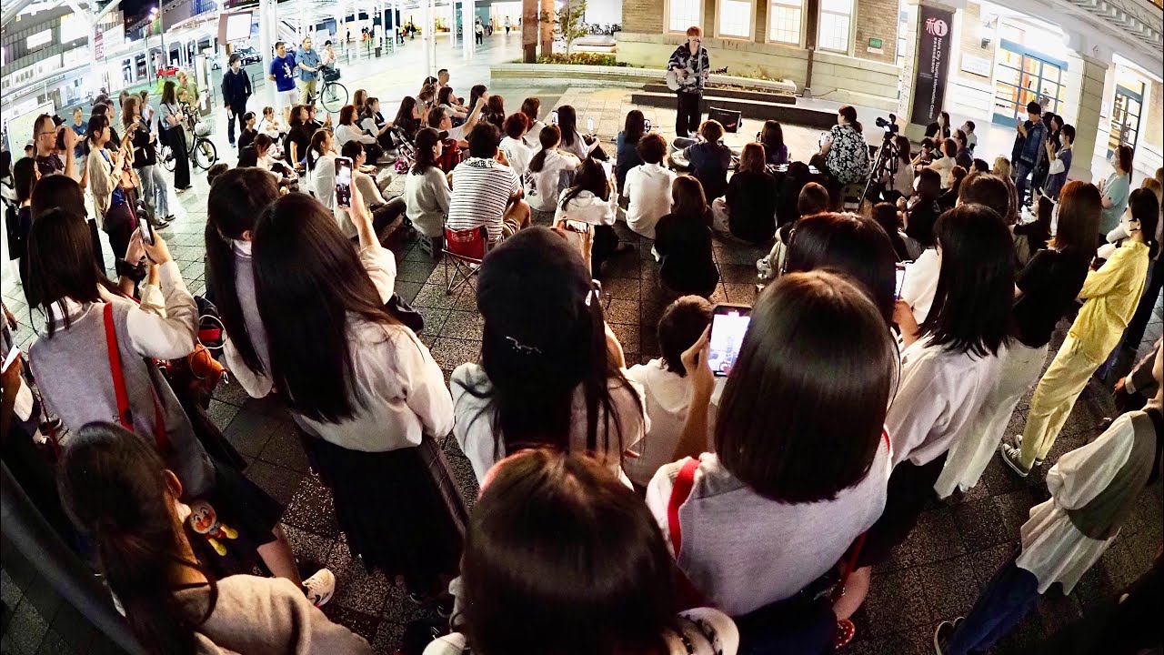 きゃない奈良1日目@JR奈良駅前