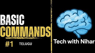 “Linux Basic Commands Tutorial for Beginners | Telugu Tech Class #1”
