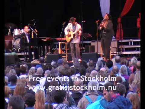 Eric Bibb & Cyndee Peters - I Want Jesus To Walk With Me - Live at Stockholms Kulturfestival 2008