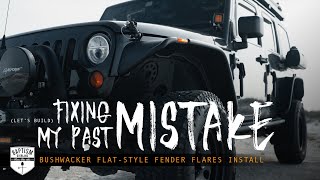 Bushwacker Flat Style Fender Flare Install / Review