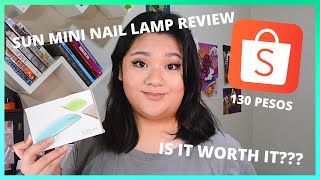Portable Nail Dryer Review | Sun Mini UV LED Lamp