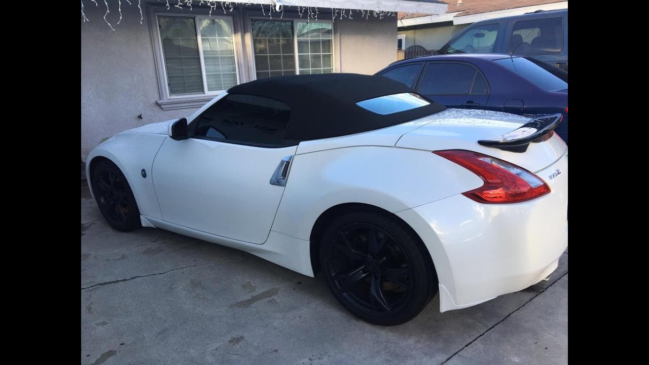 Nissan 370z Convertible Top Install By The Prestige Companies Auto