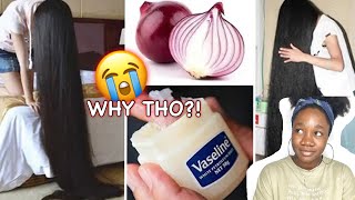 Vaseline and Onion Juice For Daily Hair Growth | Use It Every Day | Debunking The Claims!!! screenshot 4