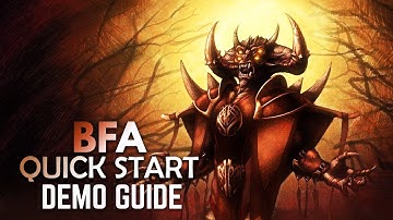 BFA Quick Start BASIC Guide: DEMONOLOGY WARLOCK (PATCH 8.0.1)