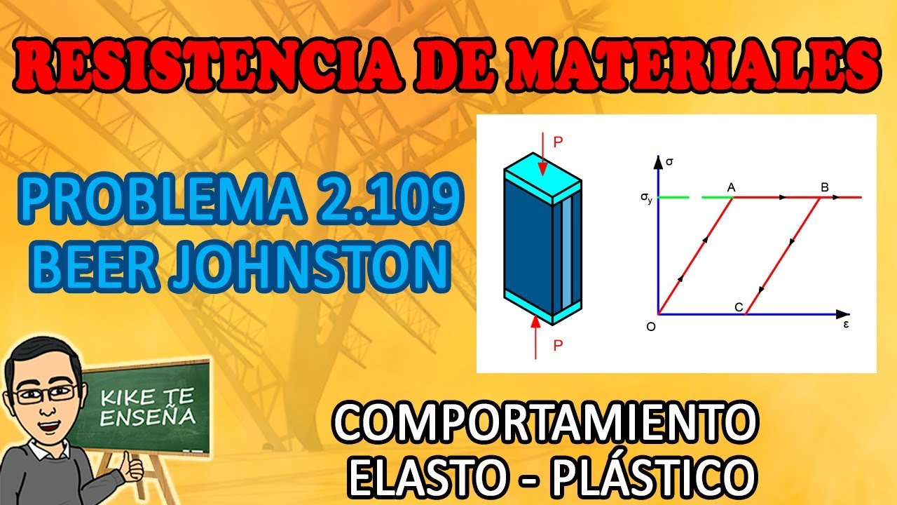 PROBLEMA 2.109 - COMPORTAMIENTO ELASTO-PLASTICO BEER JOHNSTON video phone beyonce mp3