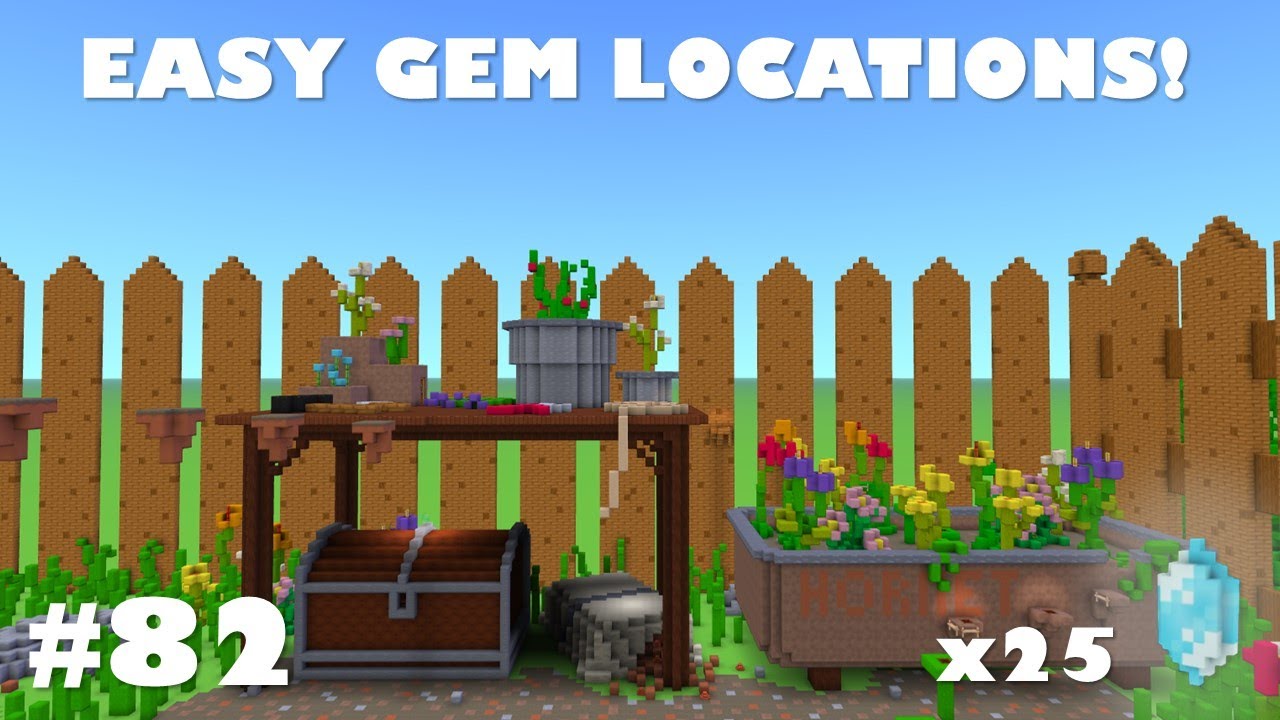 25 More GEM Locations! Build Contest 82 Small in a Big World Worlds