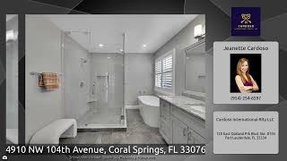 4910 NW 104th Avenue, Coral Springs, FL 33076