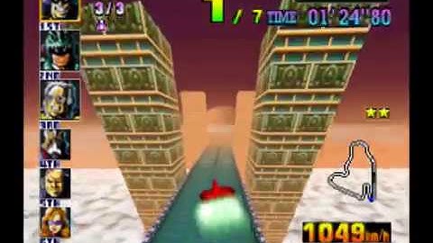 F-Zero: Xtreme Velocity - Bishop Series: Cloud Carpet 2 - Icarius Circuit