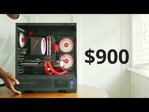 A Calming 0 Gaming PC Build ❤️