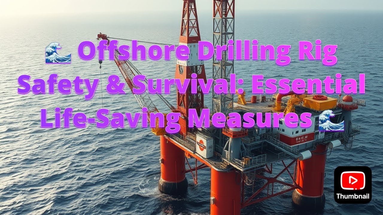 🌊 Offshore Drilling Rig Safety & Survival: Essential Life-Saving ...