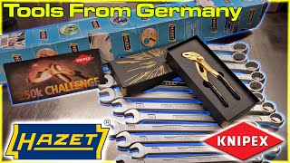 Tools From Germany: HAZET 600LG & KNIPEX 250K Gold Cobra Pliers!