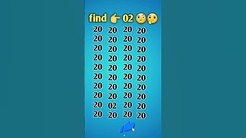 find odd number👉 02#braintest #math #puzzle #find #education #youtubeshorts #gk question #shorts
