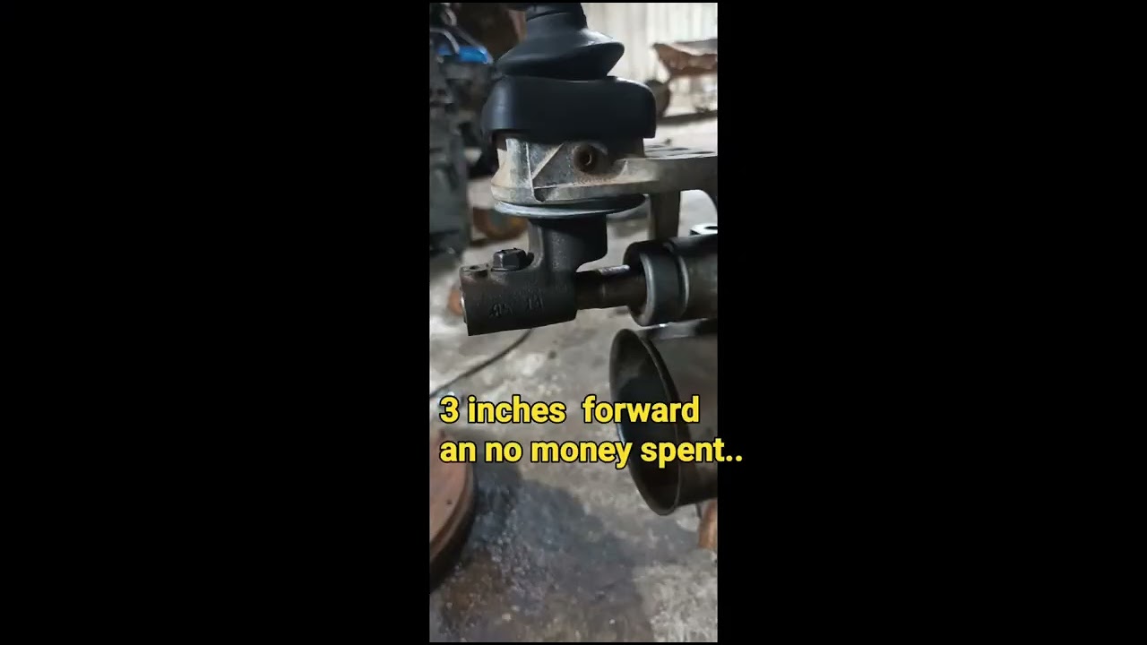 stock j160 shifter relocation 3sge beams.toyota..on the 3tc_2tc conversion 6 speed gear box.