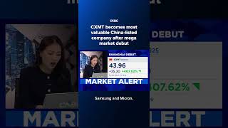CXMT becomes most valuable China-listed company after mega market debut