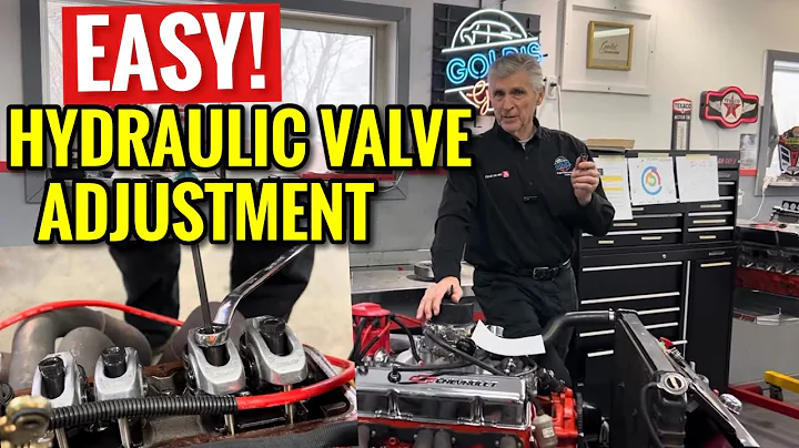 EASIEST SMALL BLOCK CHEVY Hydraulic Valve Adjustment! AND 355 SBC .480 lift camshaft OPEN HEADERS!