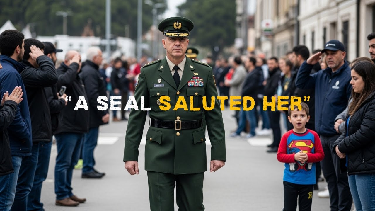 They Laughed at the Tattoo — Until the SEAL Commander Saluted Her and Everyone Froze