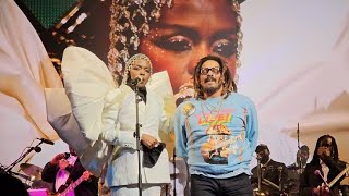 Lauryn Hill brings out her kids father Rohan Marley, friends, and original band in Brooklyn