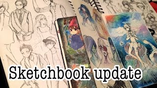 Anime/Manga Sketchbook Tour - Late 2015 to 2016