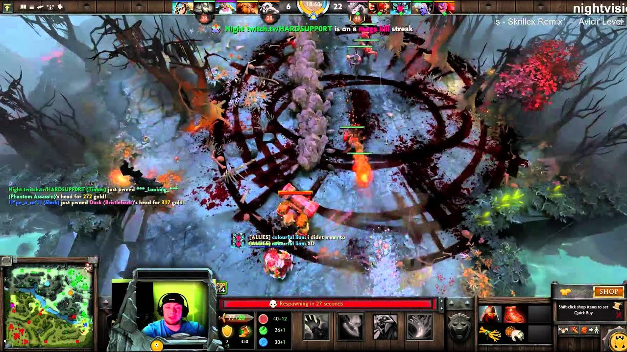GeorgiaPower casts Hardsupport - Nightvision Owns with Tinker