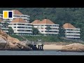 Trouble in paradise for secluded hong kong estate