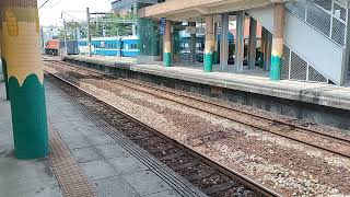 111/05/31 7801次調完車出發離站
